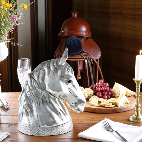 Horse Ice/Wine Buckets Arthur Court Designs
