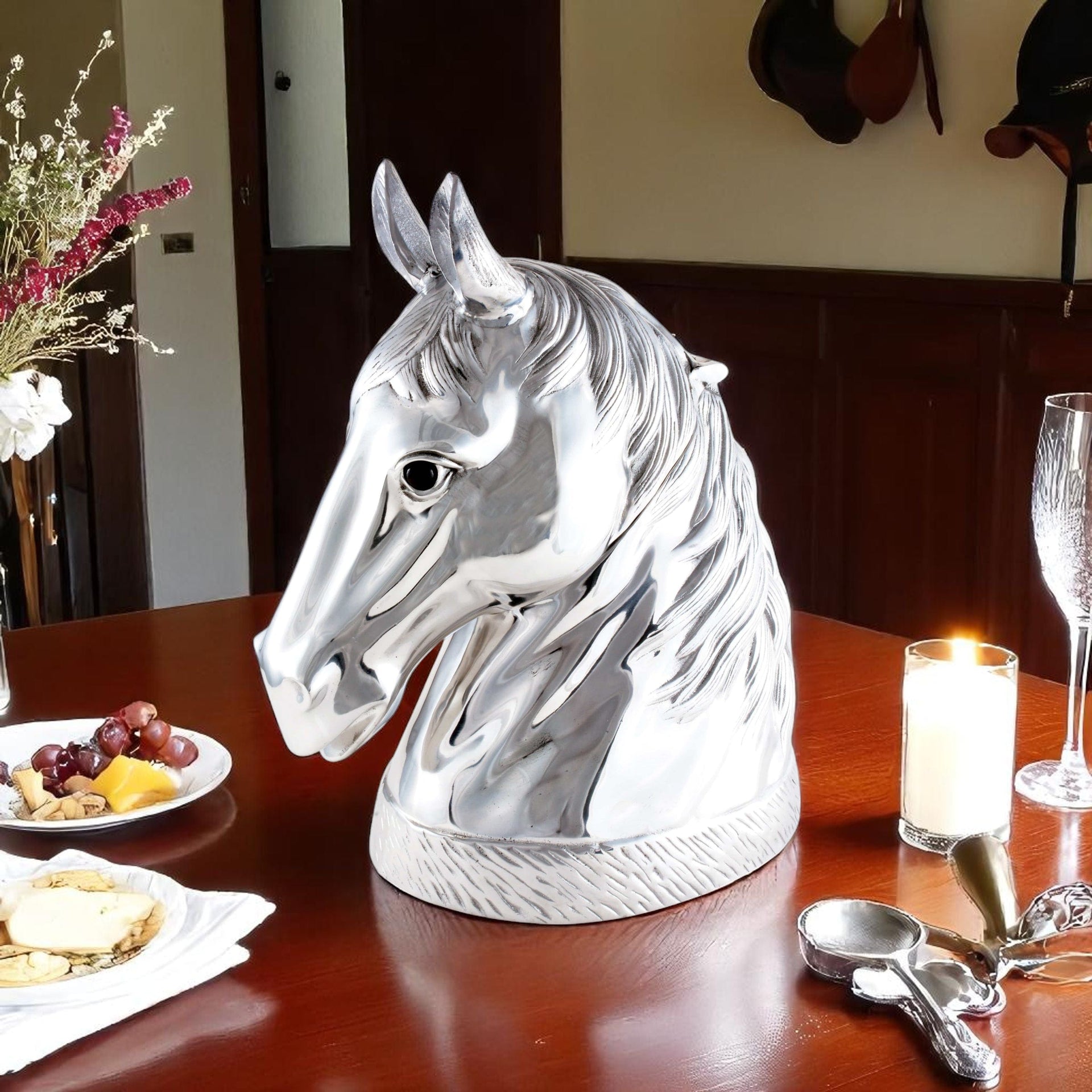 Horse Ice/Wine Buckets Arthur Court Designs