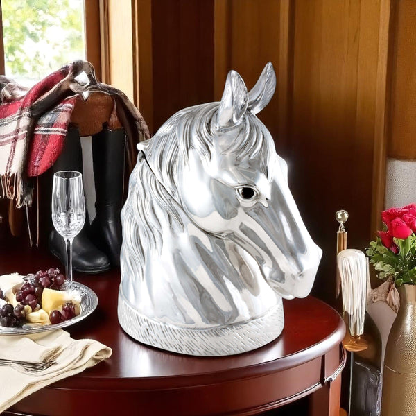 Horse Ice/Wine Buckets Arthur Court Designs