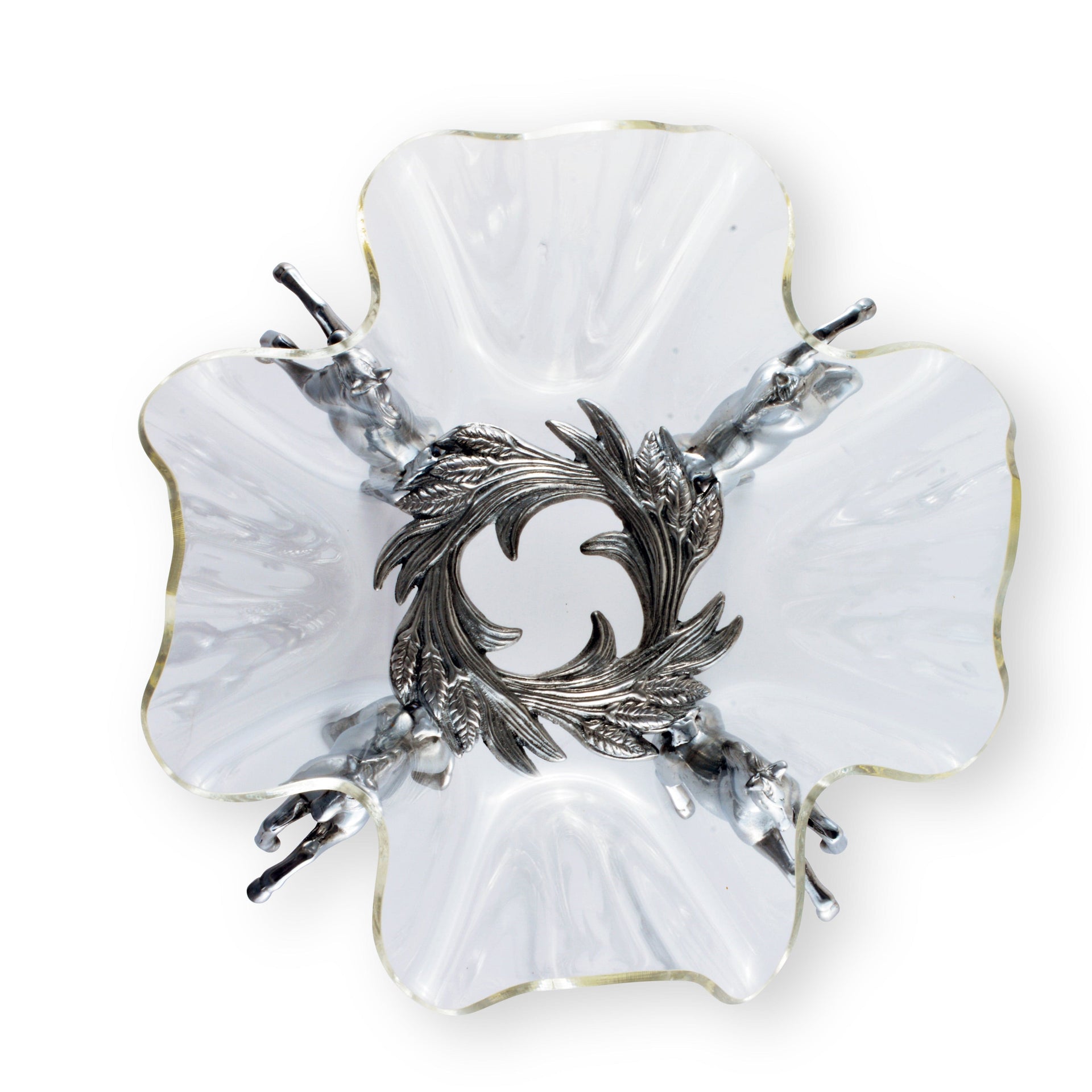 Horse Stand Acrylic Bowl 11