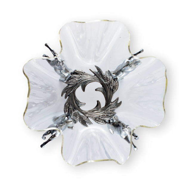 Horse Stand Acrylic Bowl 11 Arthur Court Designs