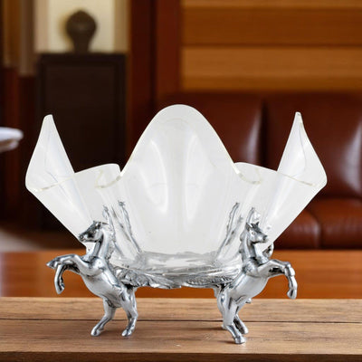 Horse Stand Acrylic Bowl 11