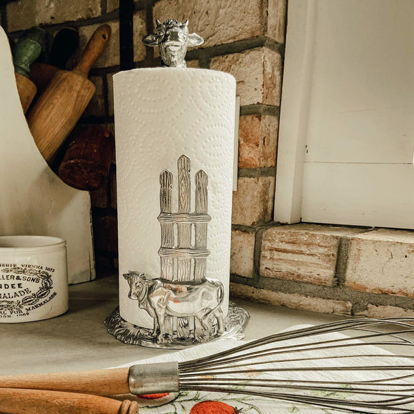 Cow Paper Towel Holder Arthur Court Designs