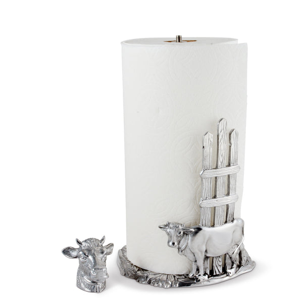 Cow Paper Towel Holder Arthur Court Designs