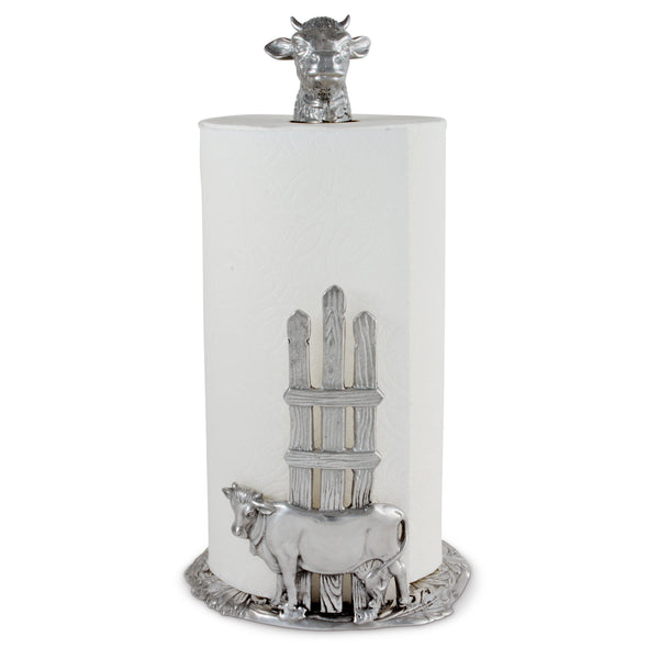 Cow Paper Towel Holder Arthur Court Designs