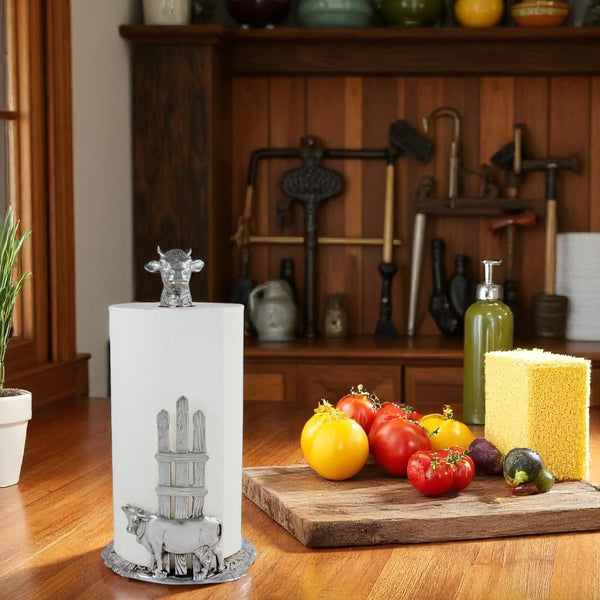 Cow Paper Towel Holder Arthur Court Designs