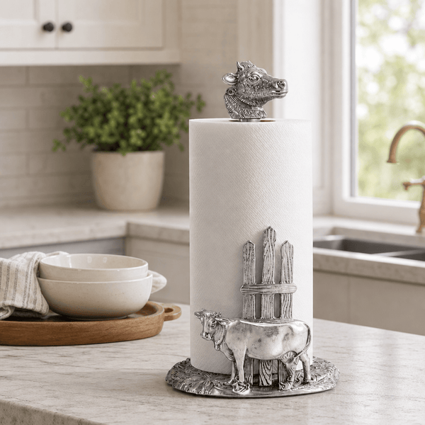 Cow Paper Towel Holder