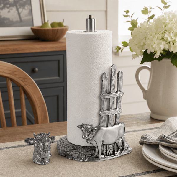 Cow Paper Towel Holder