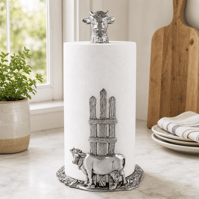 Cow Paper Towel Holder