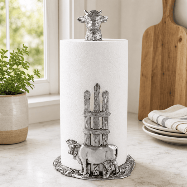Cow Paper Towel Holder