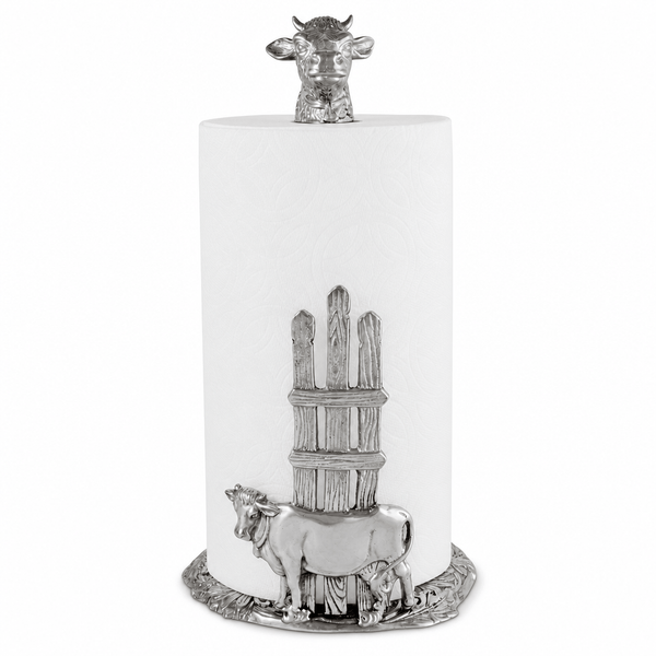 Cow Paper Towel Holder
