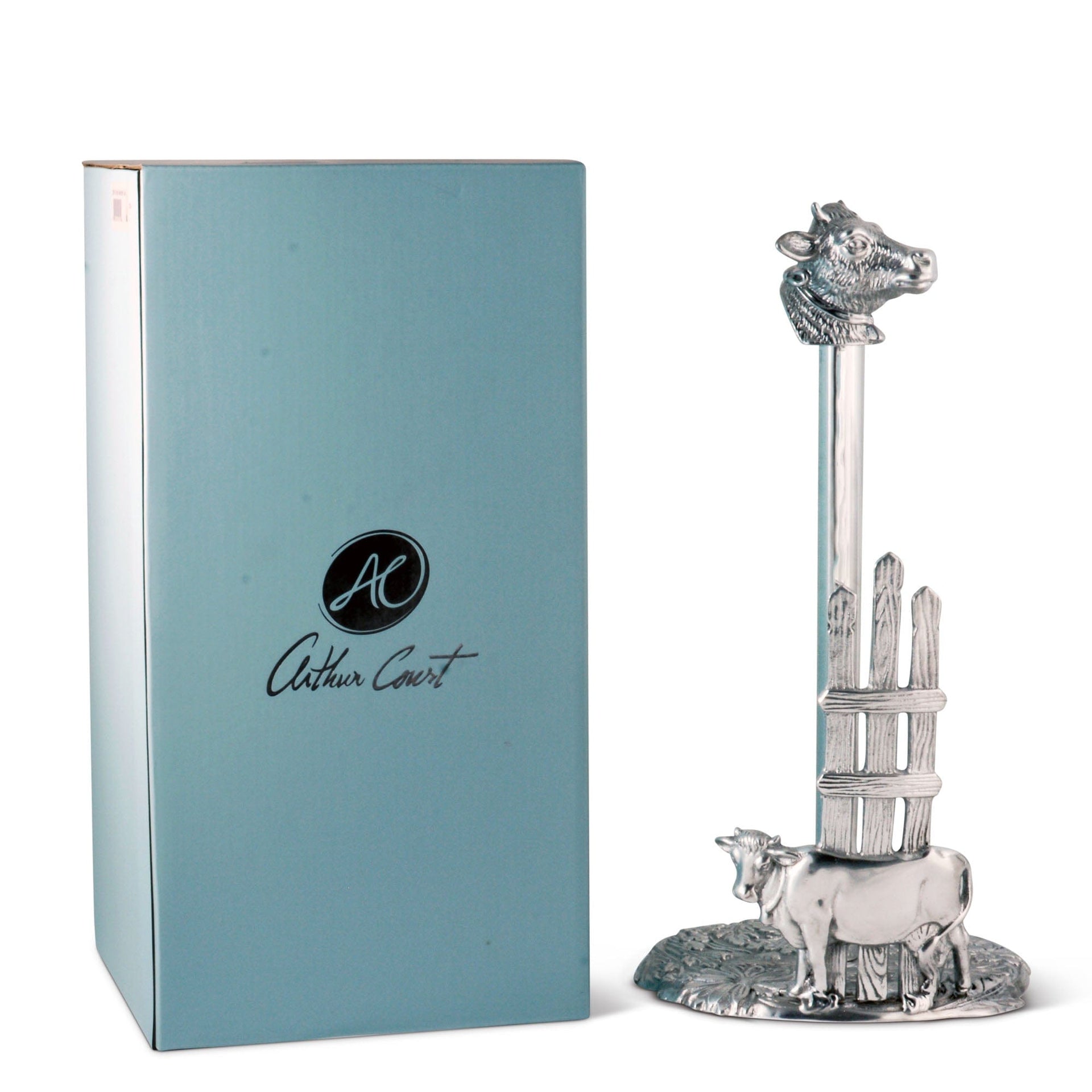 Cow Paper Towel Holder by Arthur Court Designs