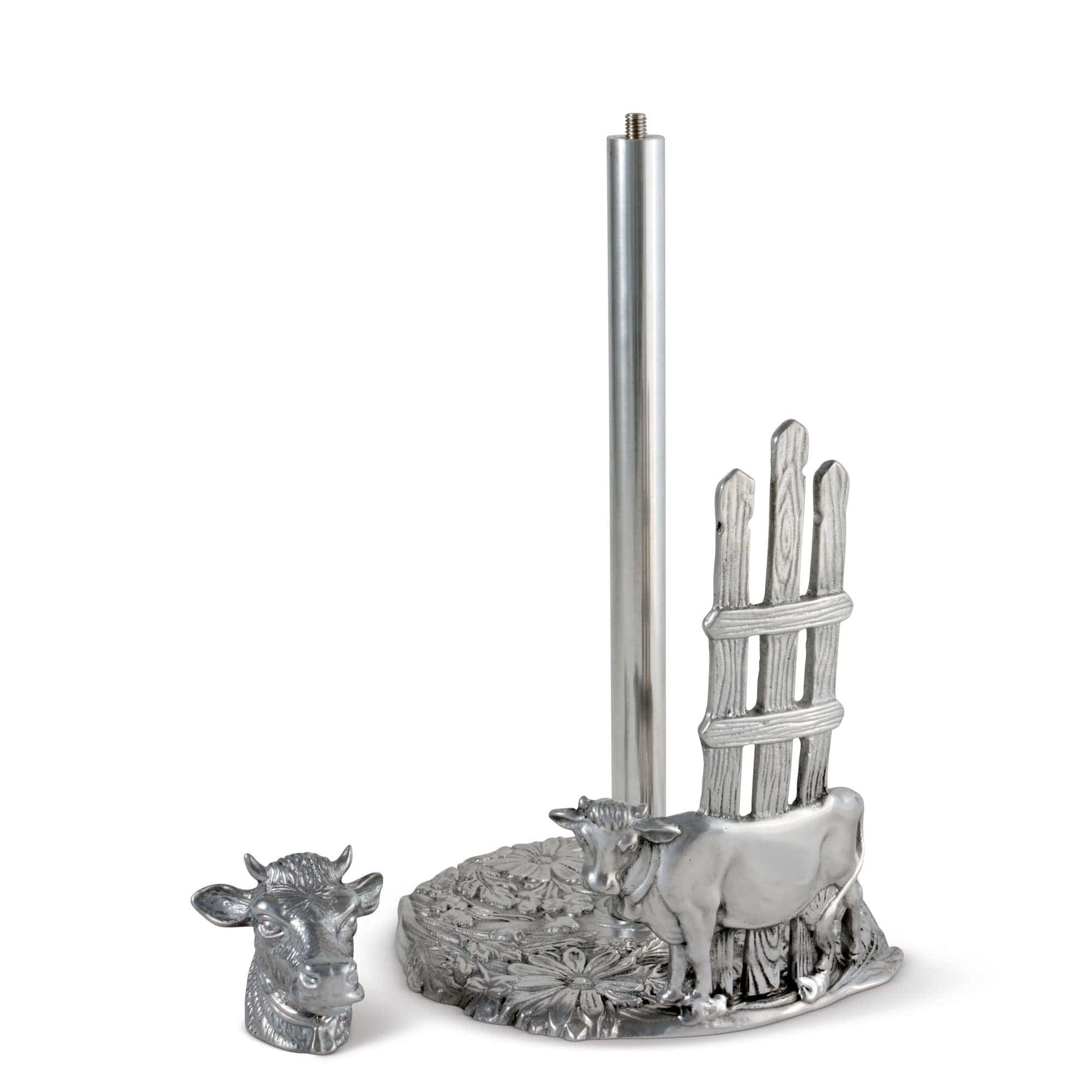 Cow Paper Towel Holder by Arthur Court Designs