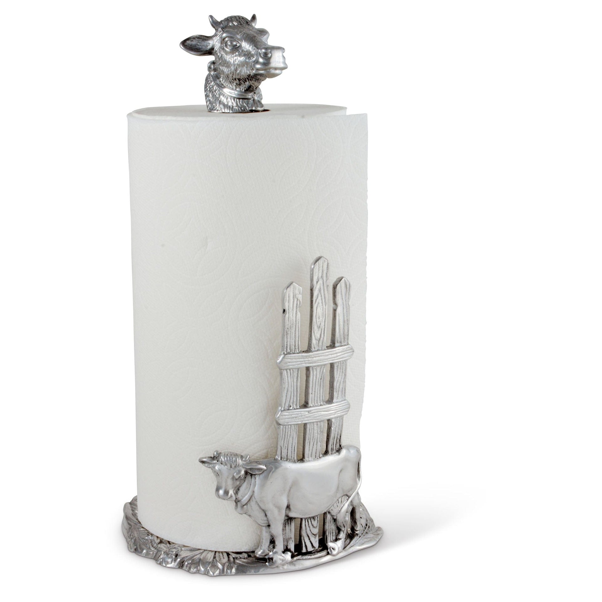 Cow Paper Towel Holder by Arthur Court Designs