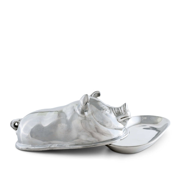 Pig Butter Dish Arthur Court Designs