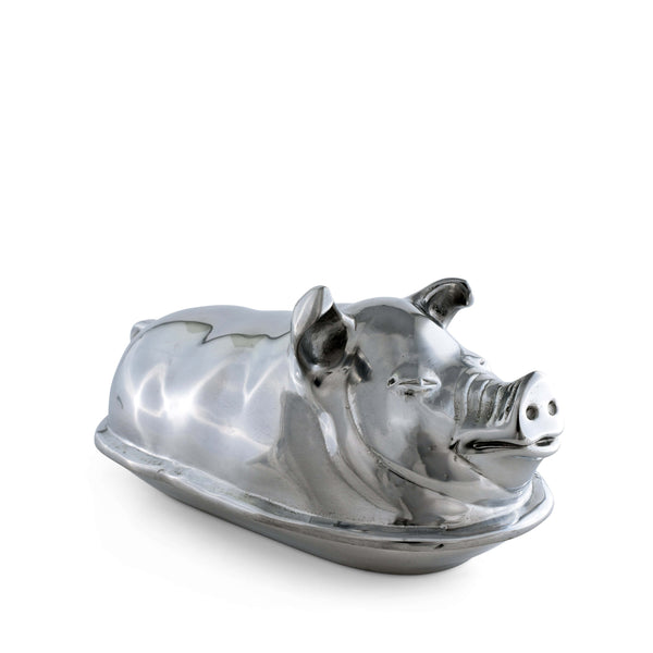 Pig Butter Dish Arthur Court Designs