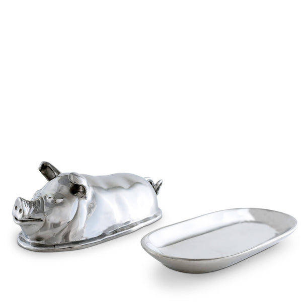 Pig Butter Dish Arthur Court Designs