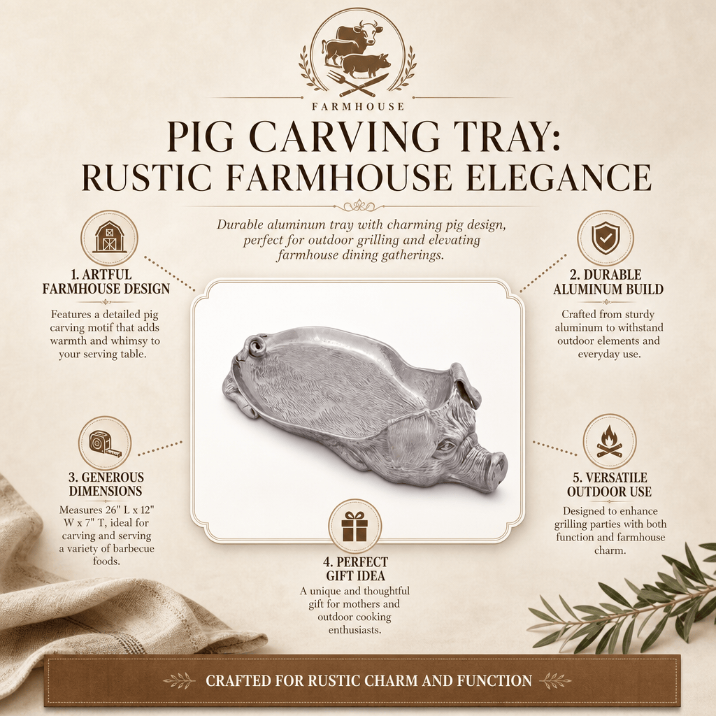 Pig Carving Tray