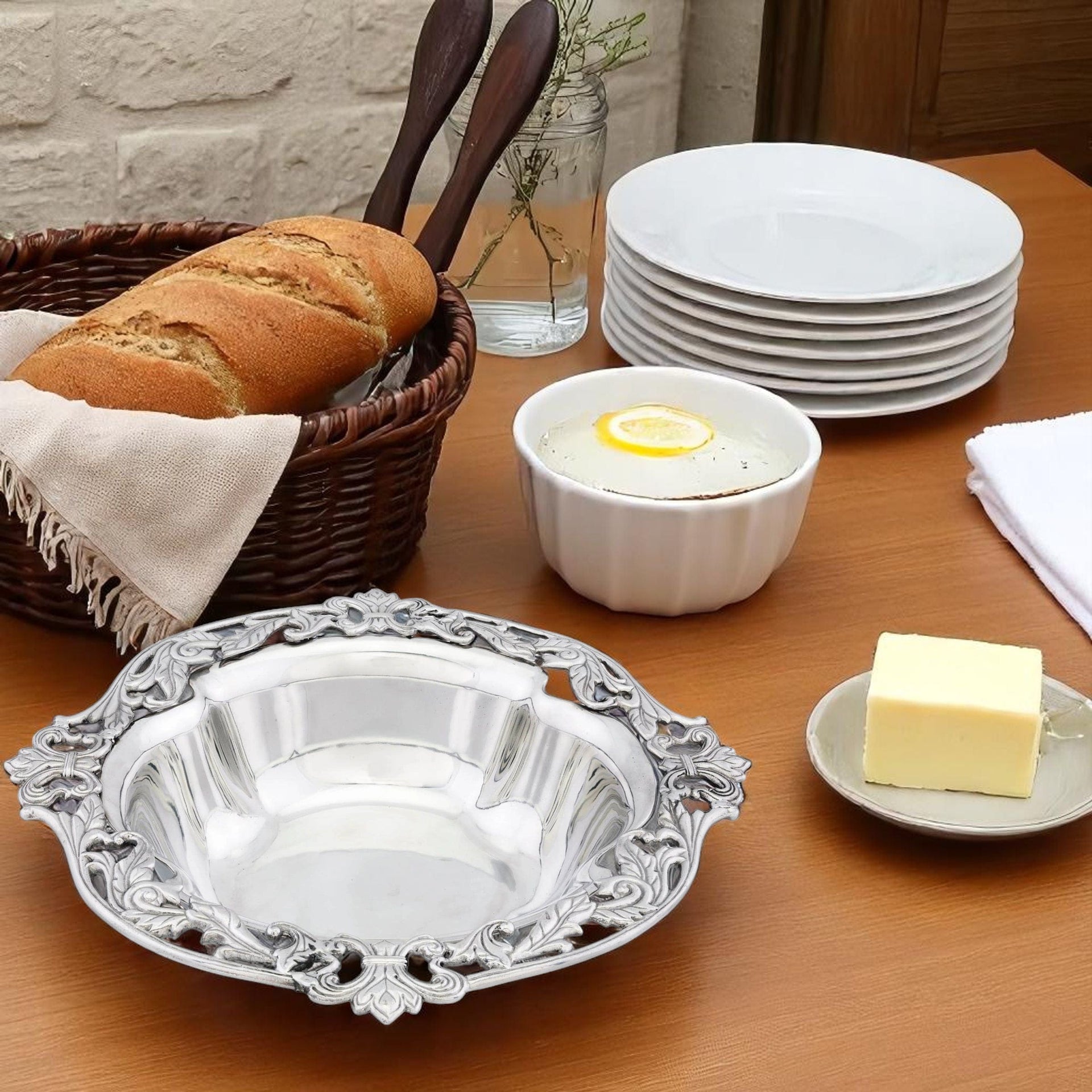 Acanthus Serving Bowl Arthur Court Designs