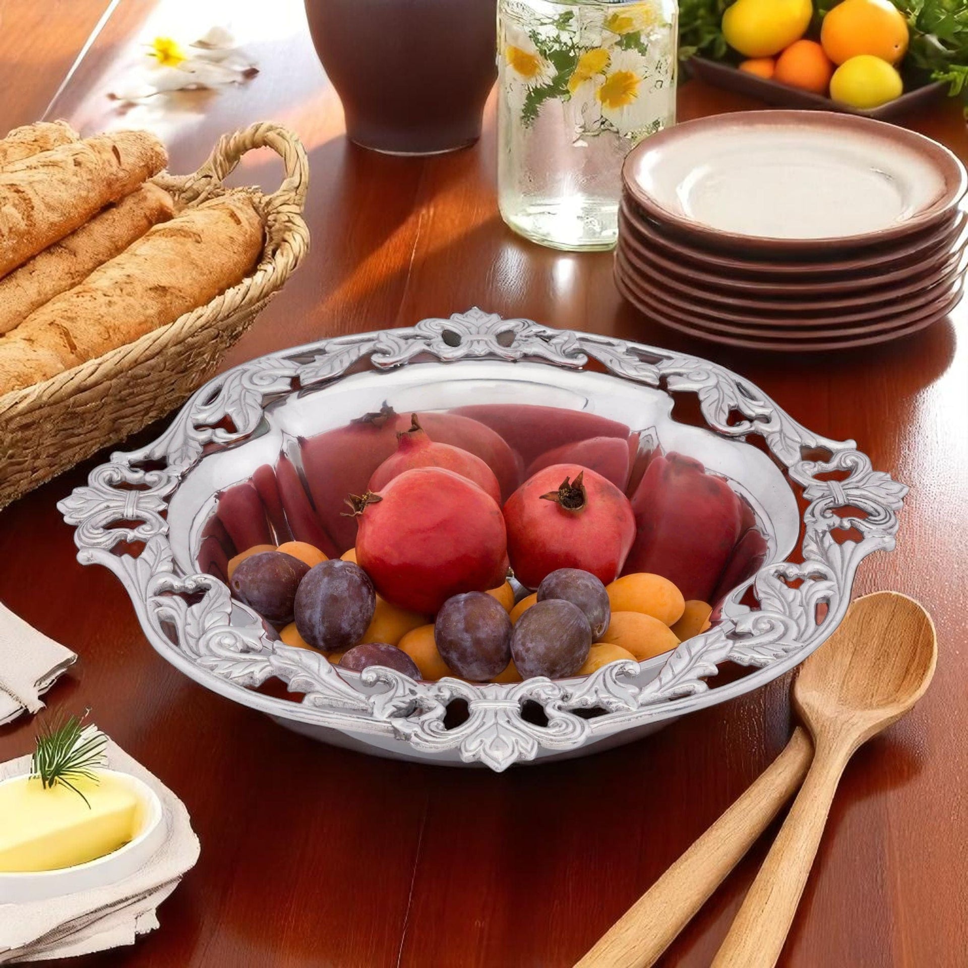 Acanthus Serving Bowl Arthur Court Designs