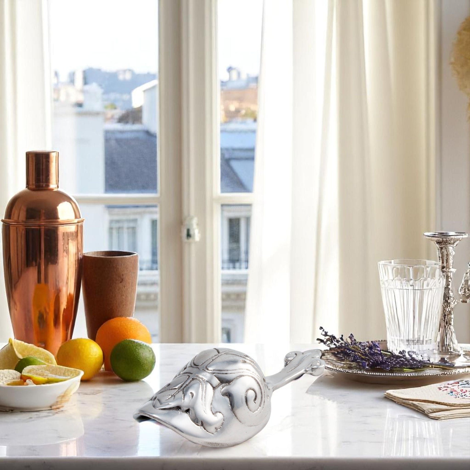 Fleur-De-Lis Ice Scoop Arthur Court Designs