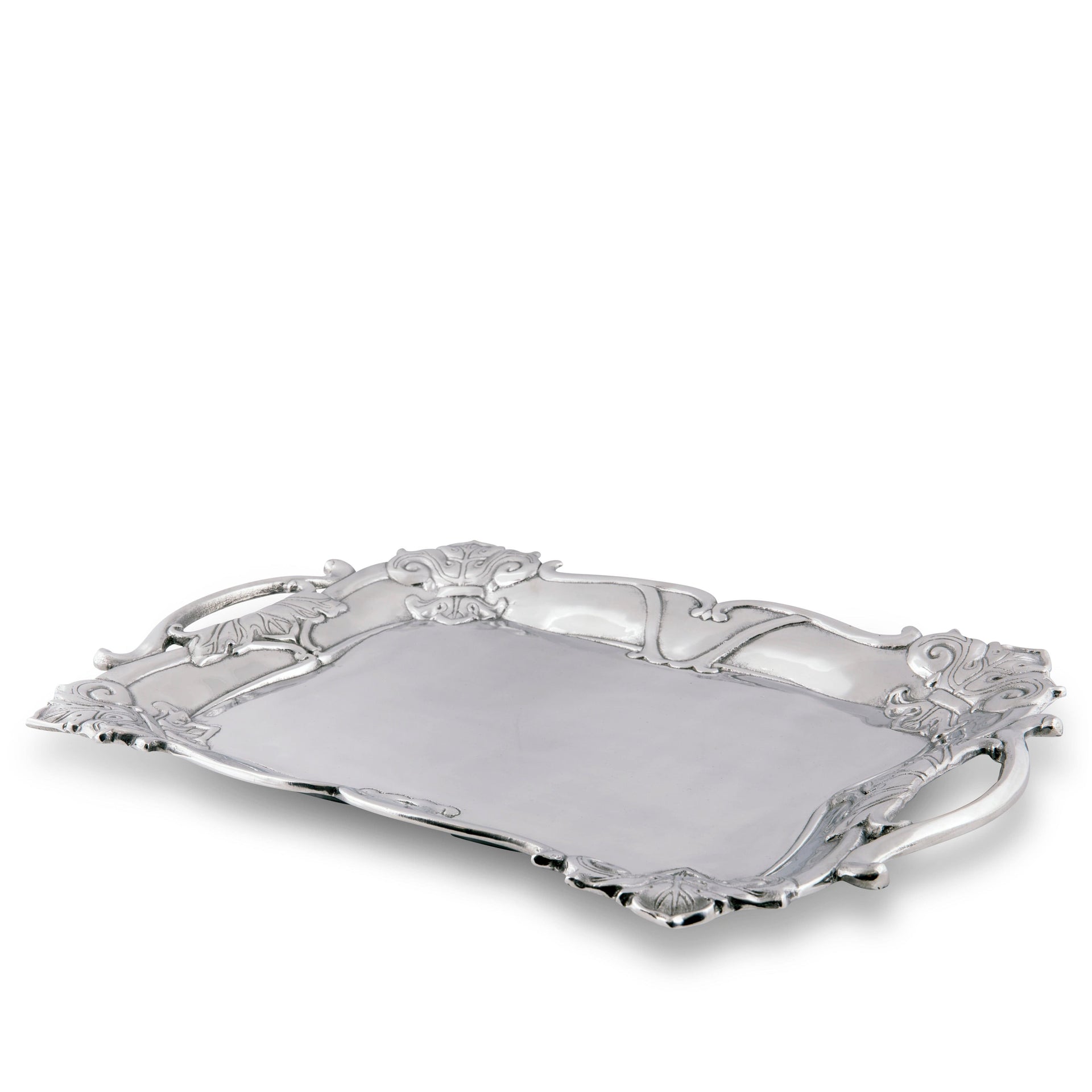 Fleur-De-Lis Rectangle Tray Arthur Court Designs