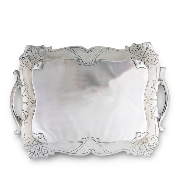 Fleur-De-Lis Rectangle Tray Arthur Court Designs