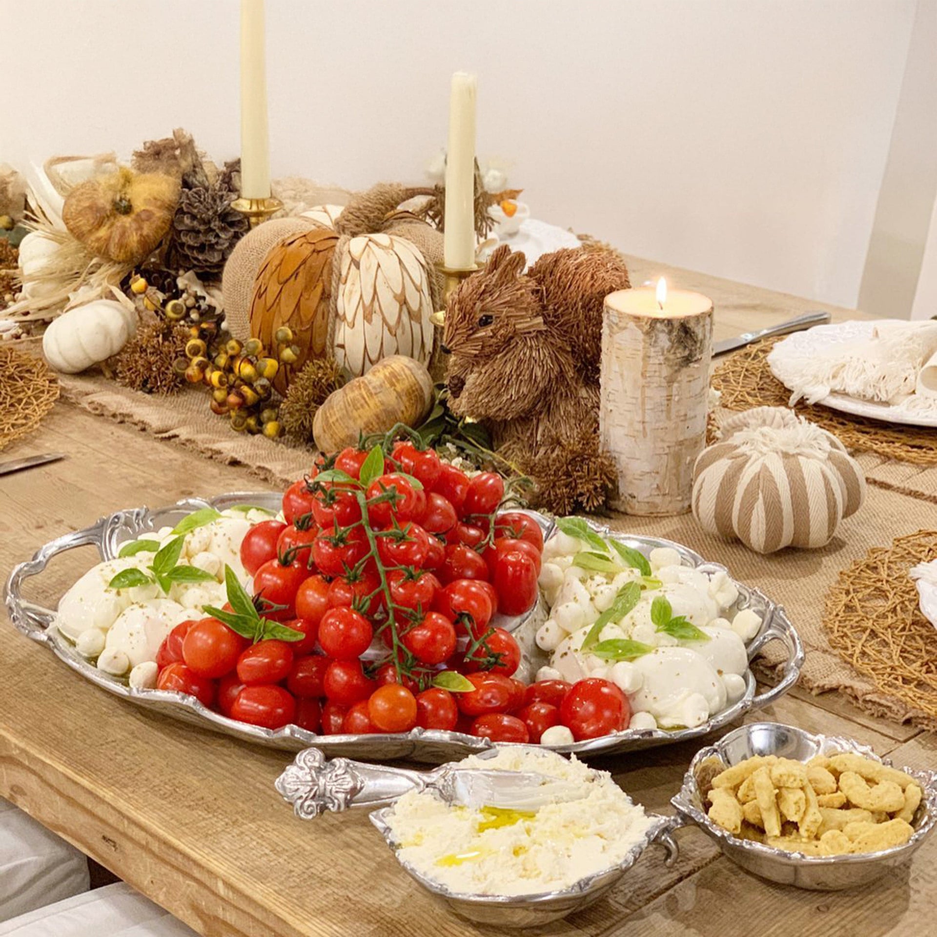 Fleur-De-Lis Tray Entertainment Arthur Court Designs