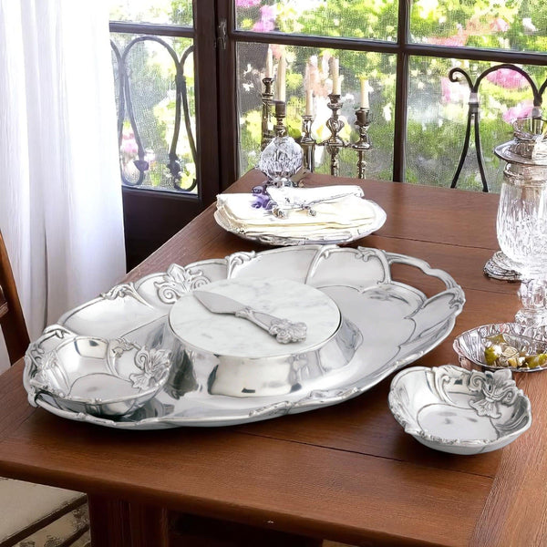 Fleur-De-Lis Tray Entertainment