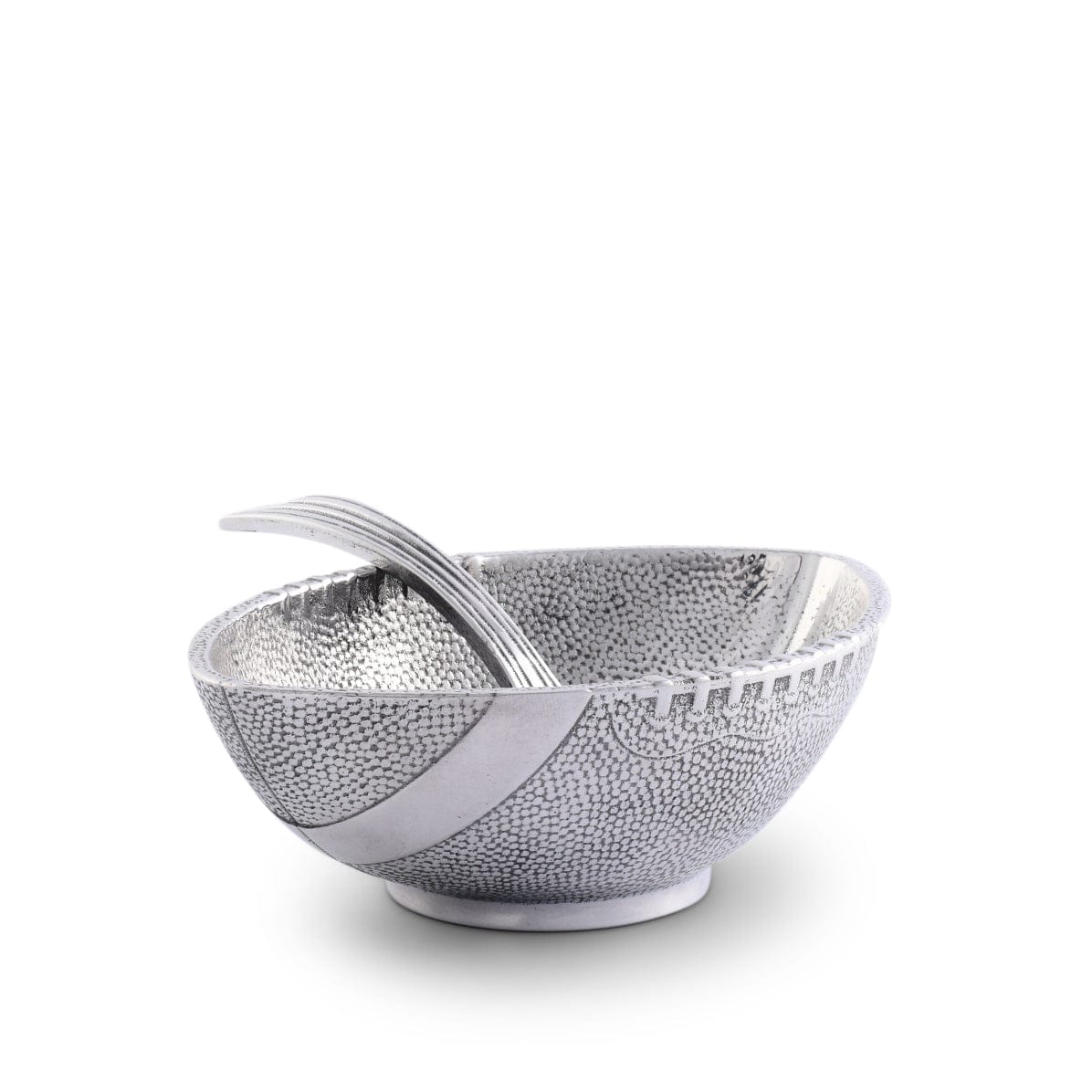 Football Condiment Bowl with Spoon by Arthur Court Designs