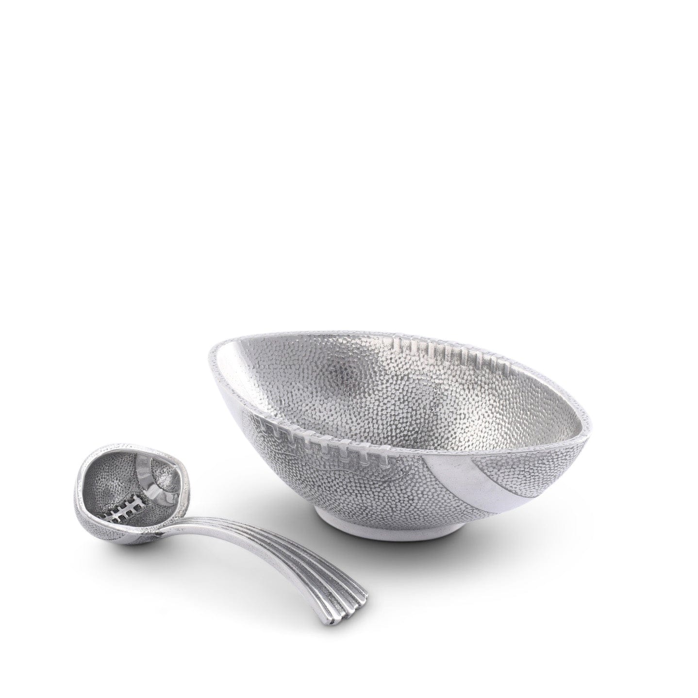 Football Condiment Bowl with Spoon by Arthur Court Designs
