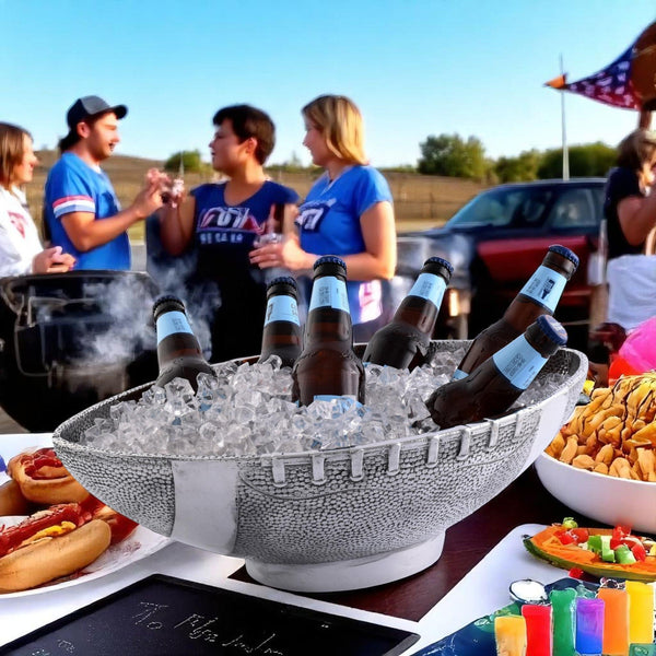 Football Ice Tub / Party Bowl