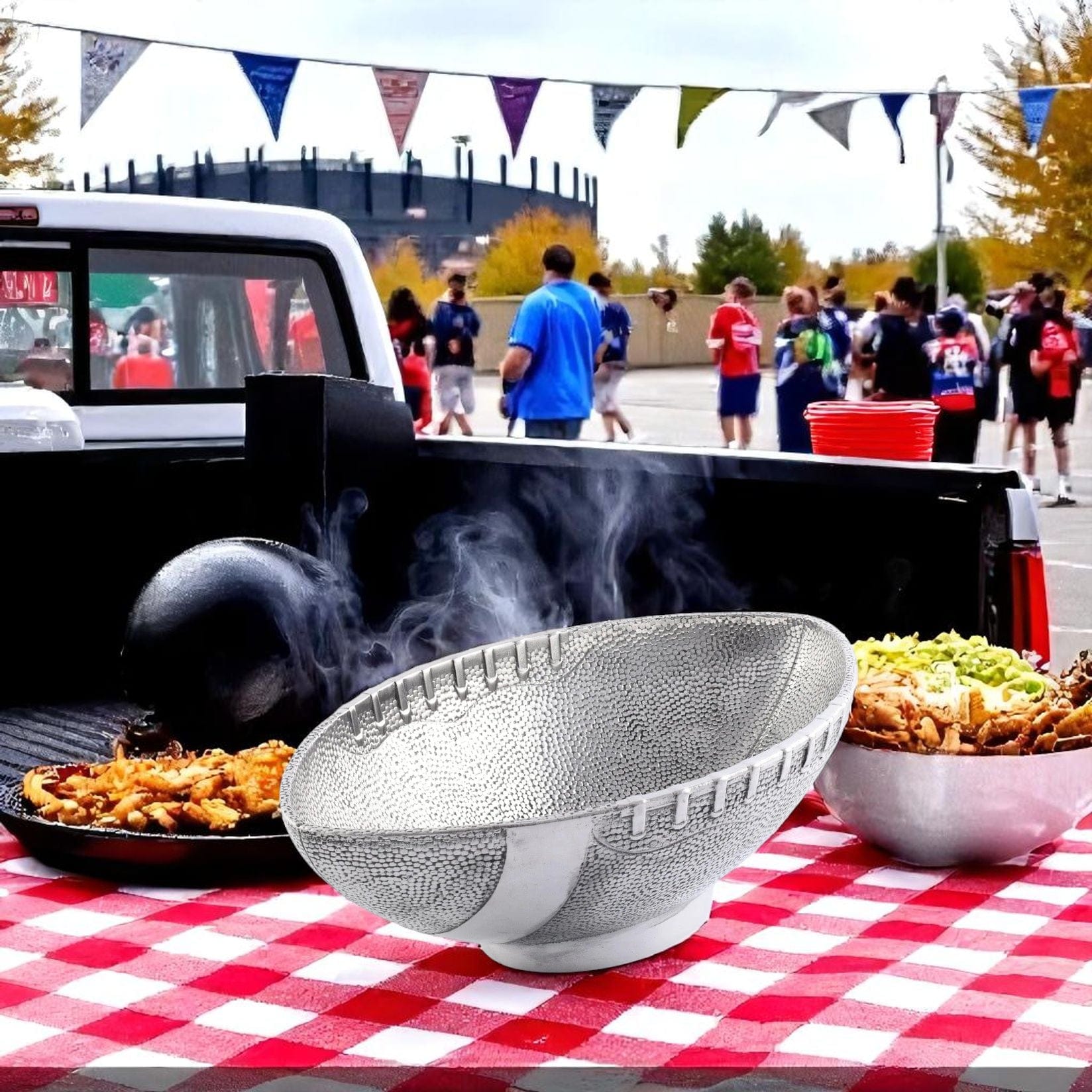Football Ice Tub / Party Bowl Arthur Court Designs