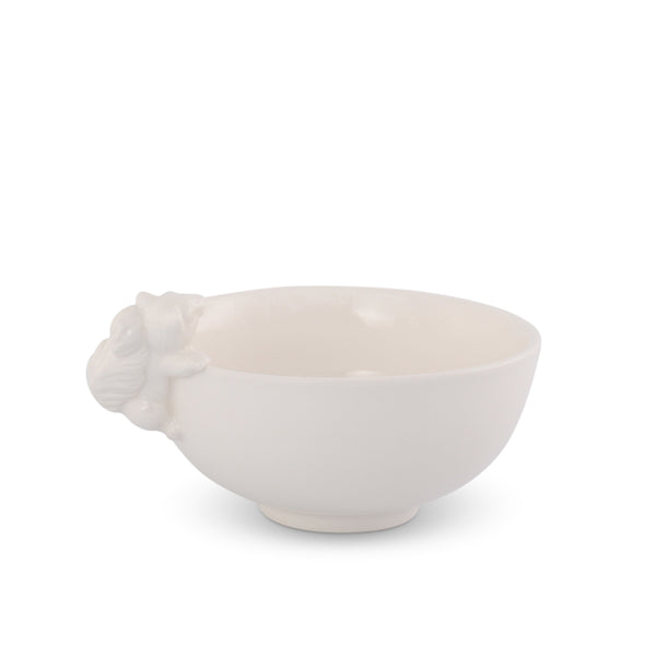 Climbing Squirrel Stoneware Nut Bowl