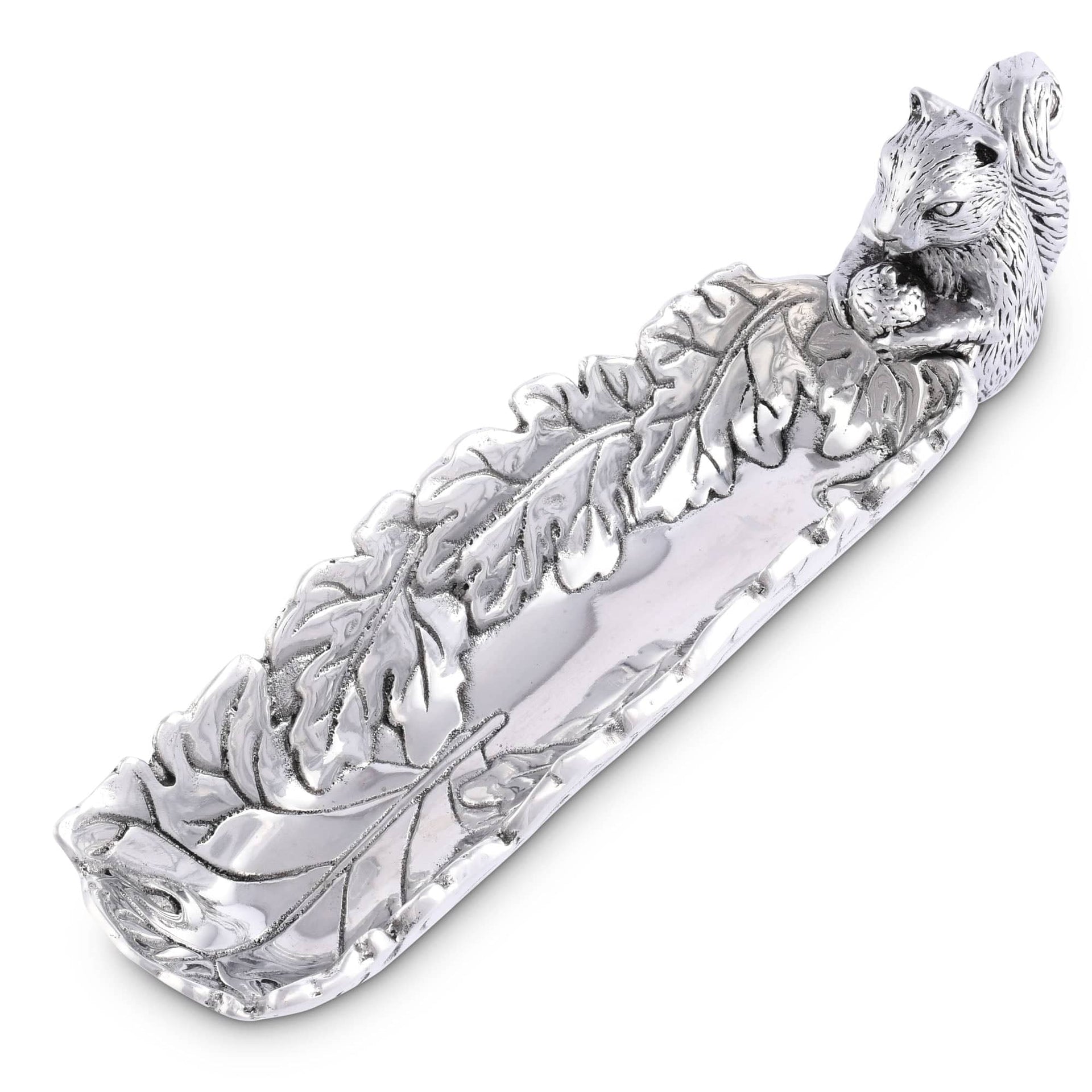 Squirrel Cracker Tray by Arthur Court Designs