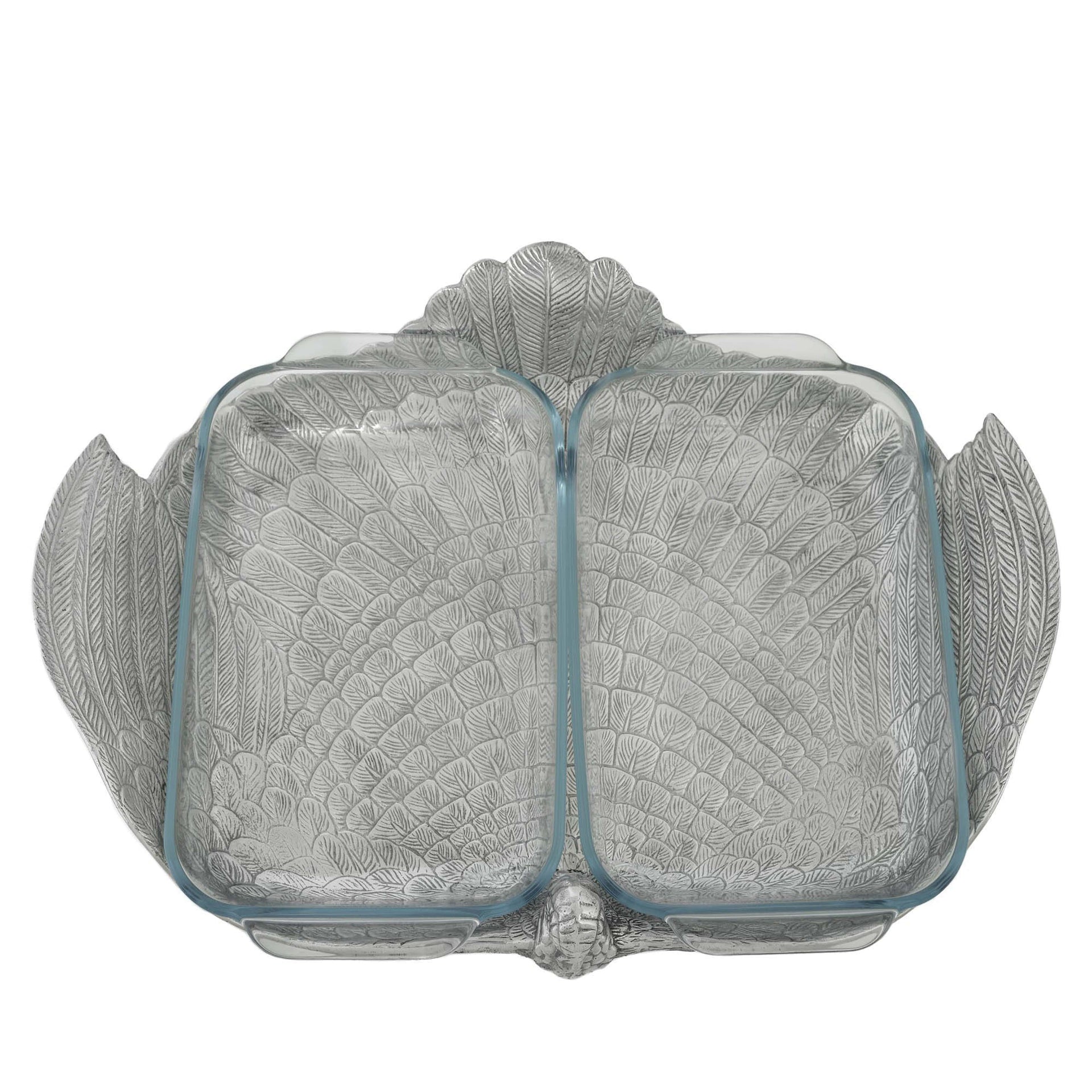 2Qt Double Base Turkey Casserole Holder Arthur Court Designs