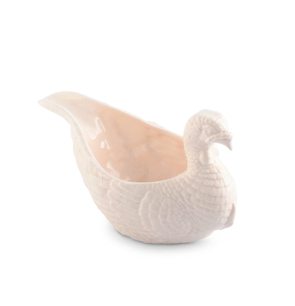 Stoneware Turkey Gravy Boat