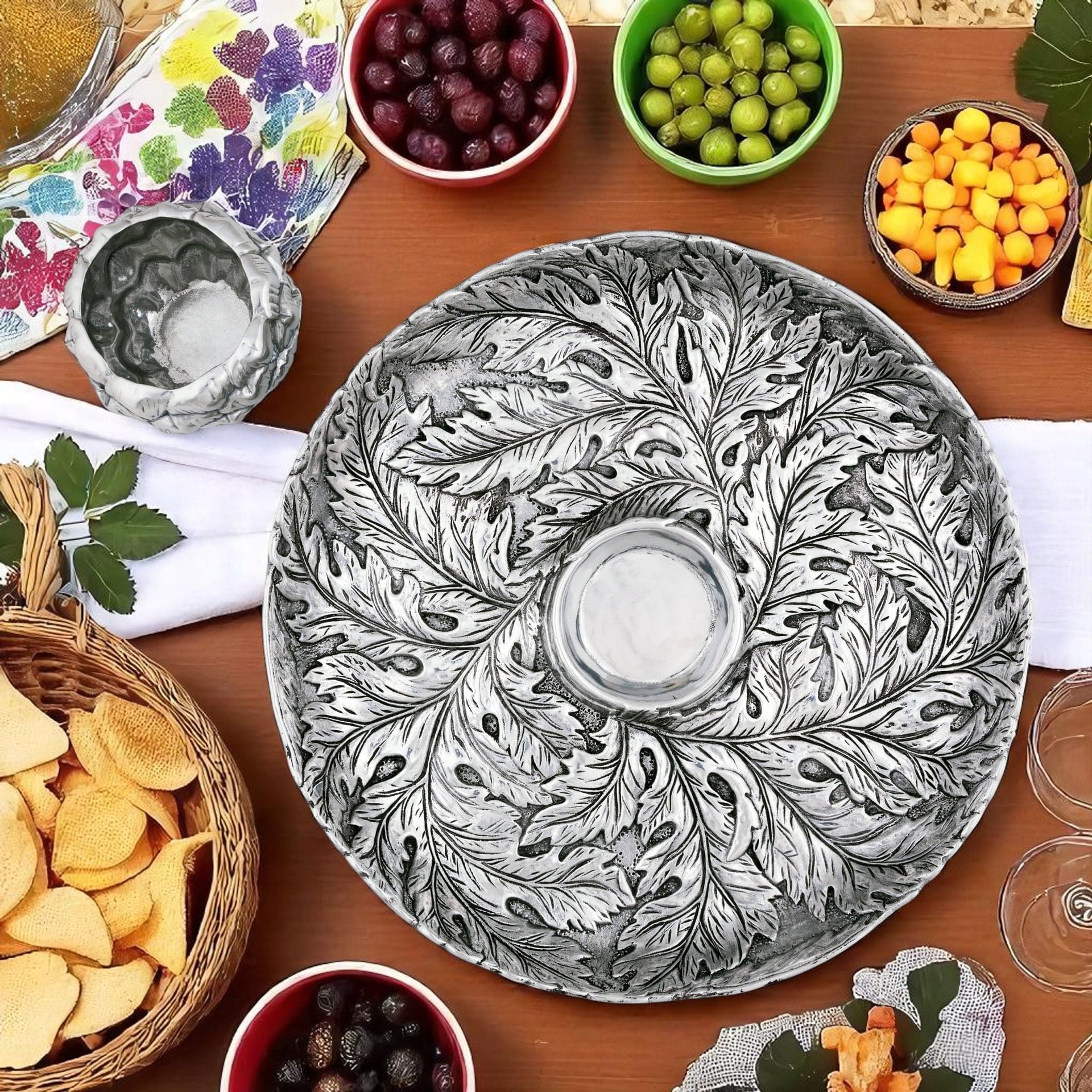 Artichoke Chip and Dip Arthur Court Designs