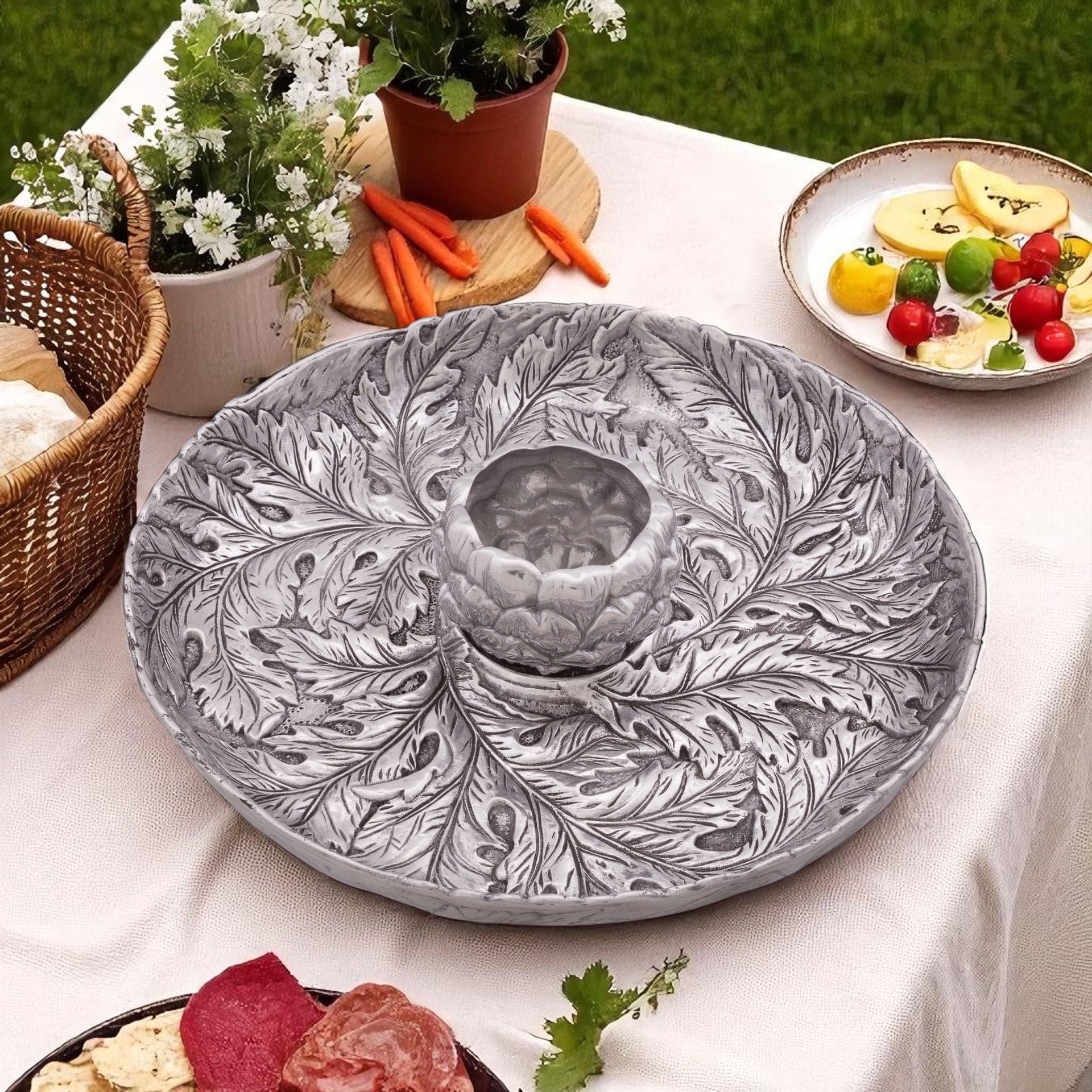 Artichoke Chip and Dip Arthur Court Designs