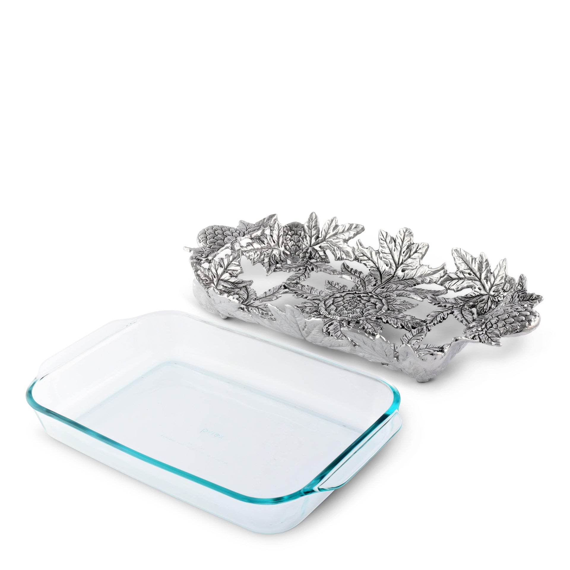 Artichoke Pyrex Holder 3qt Arthur Court Designs