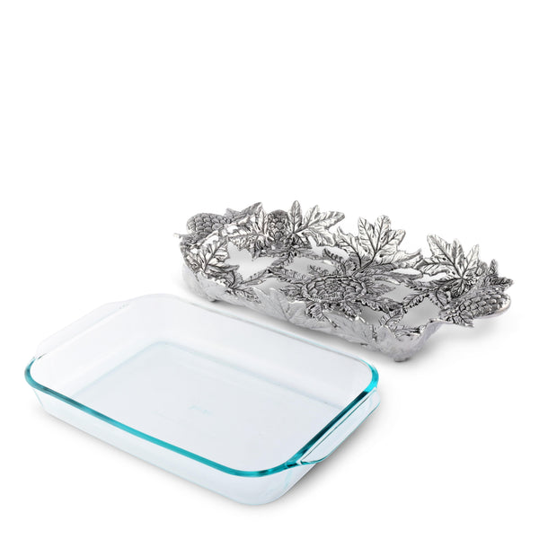 Artichoke Pyrex Holder 3qt Arthur Court Designs