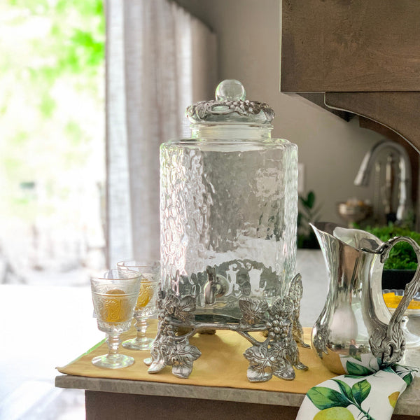Elevated Grape Beverage Server