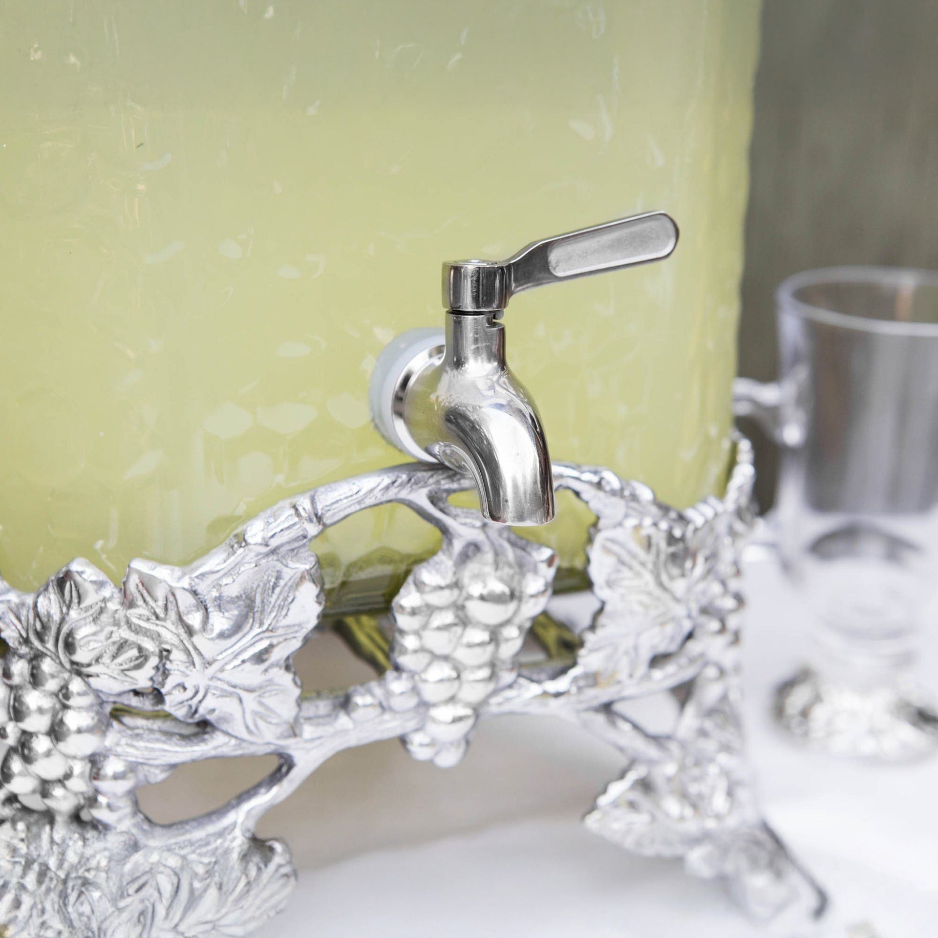 Elevated Grape Beverage Server Arthur Court Designs