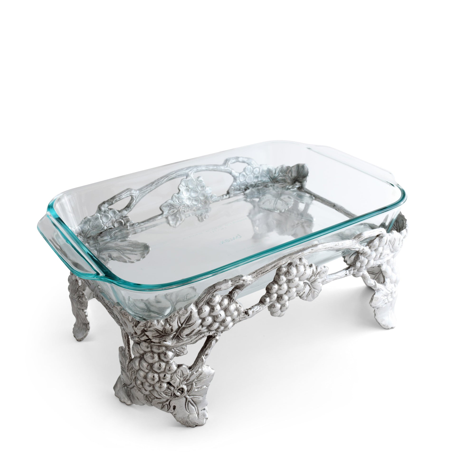 Elevated Grape Pyrex Holder 3qt Arthur Court Designs
