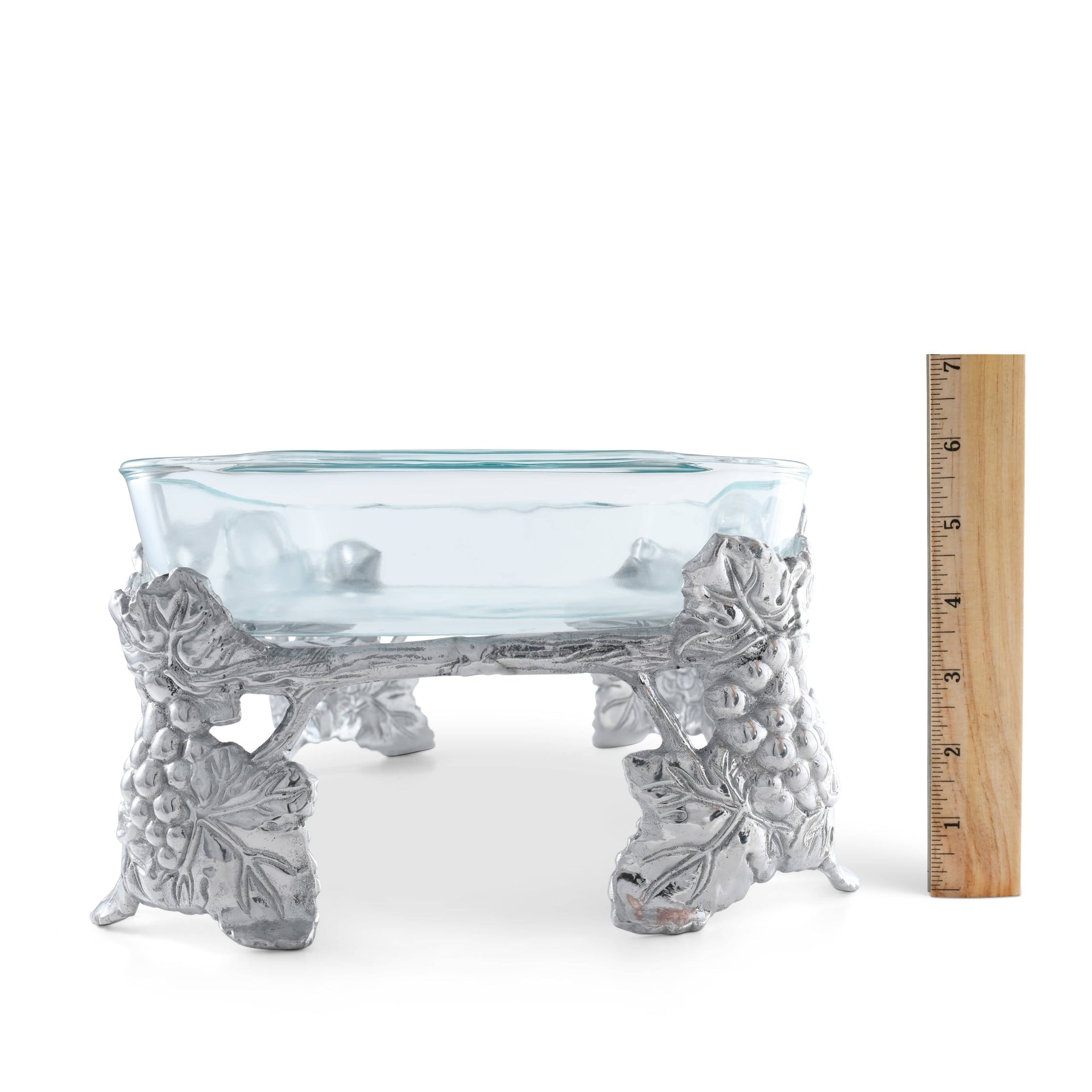 Elevated Grape Pyrex Holder 3qt Arthur Court Designs