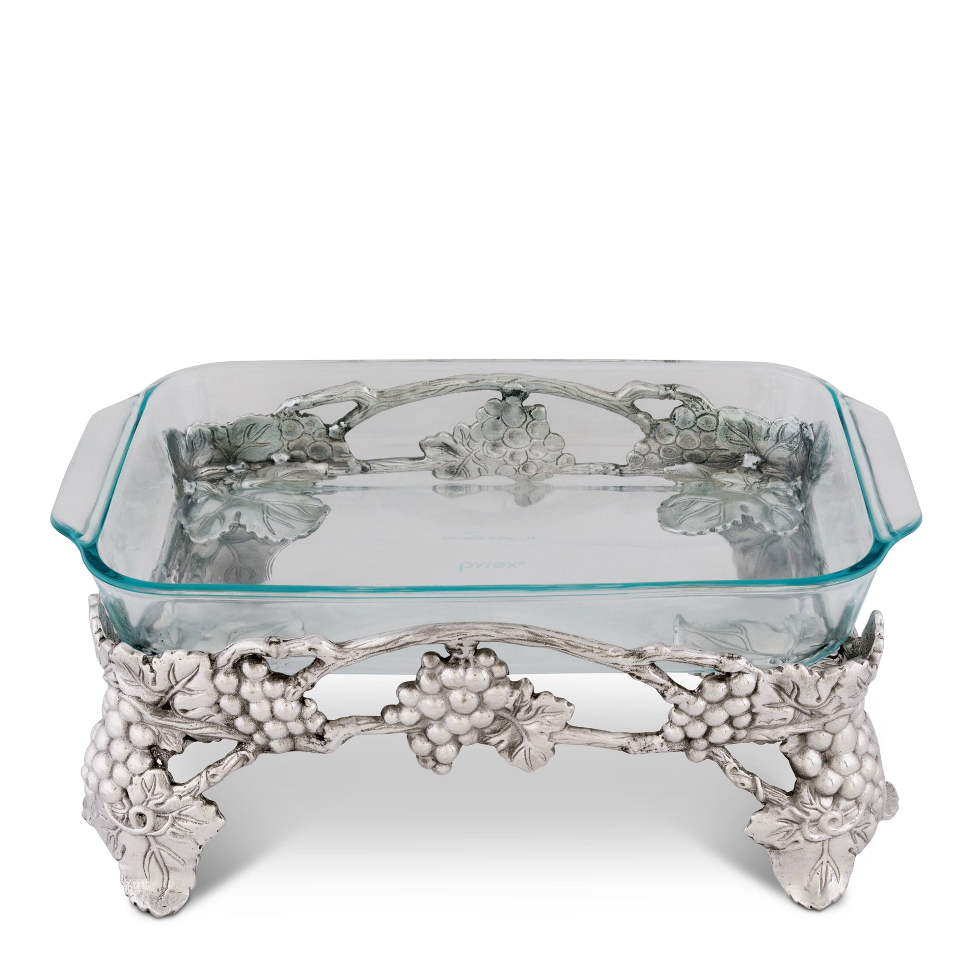 Elevated Grape Pyrex Holder 3qt Arthur Court Designs