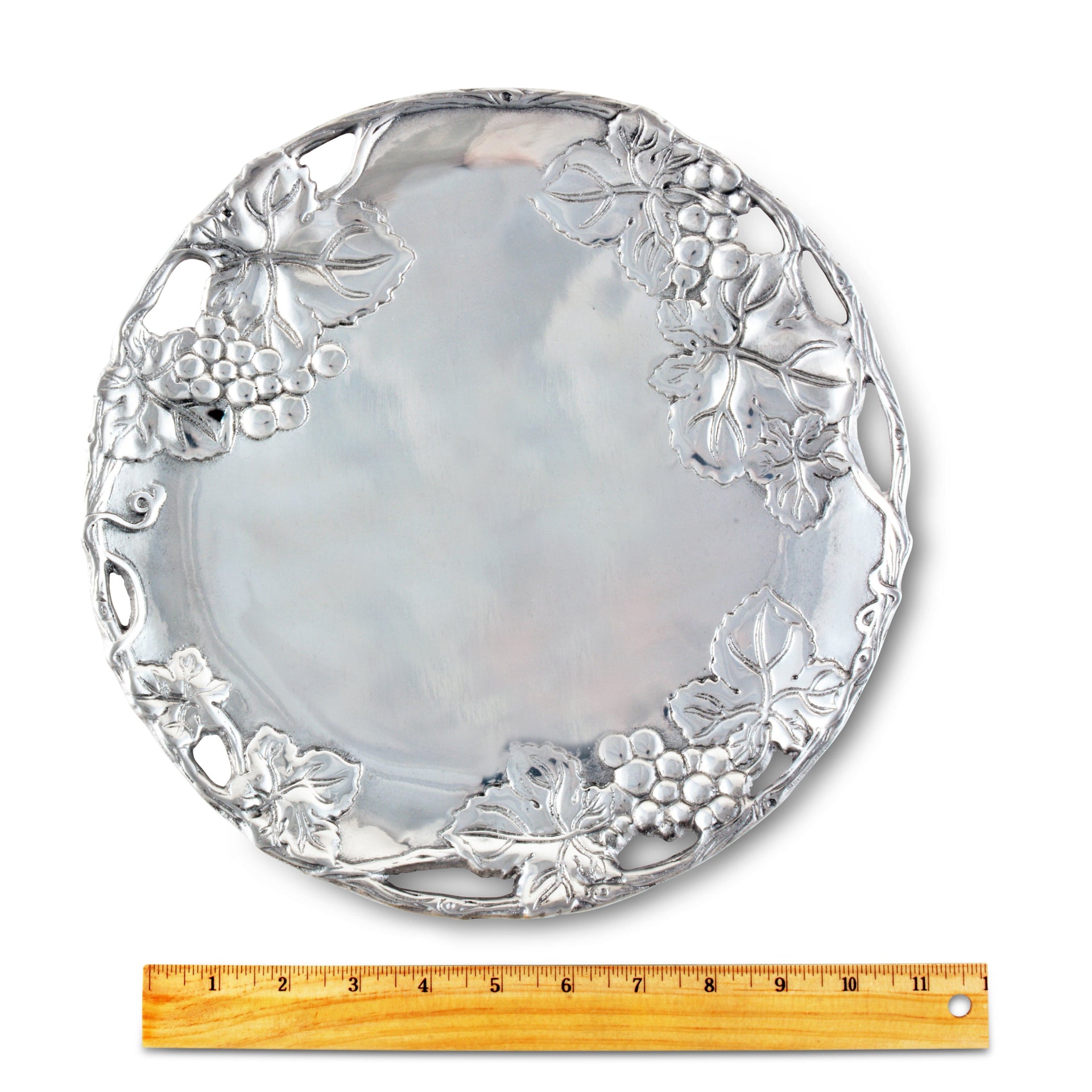 Grape 12 Round Plate