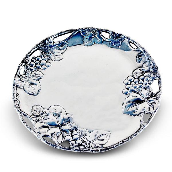 Grape 12 Round Plate