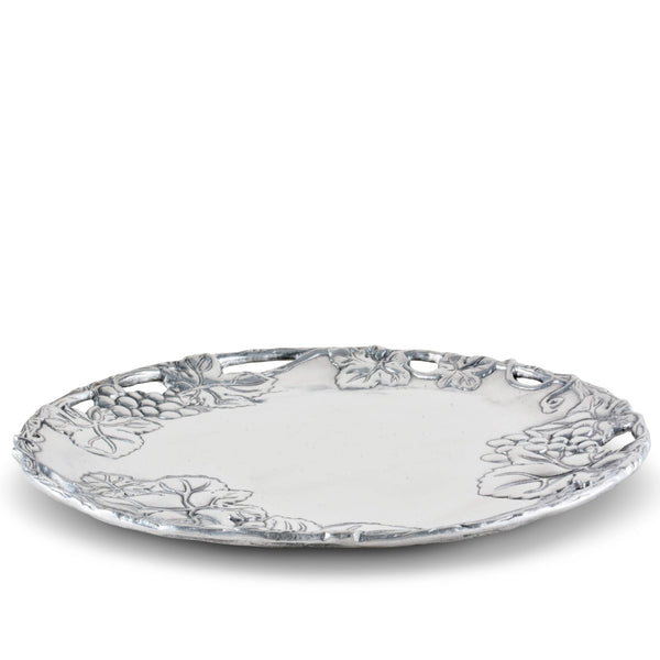 Grape 12 Round Plate