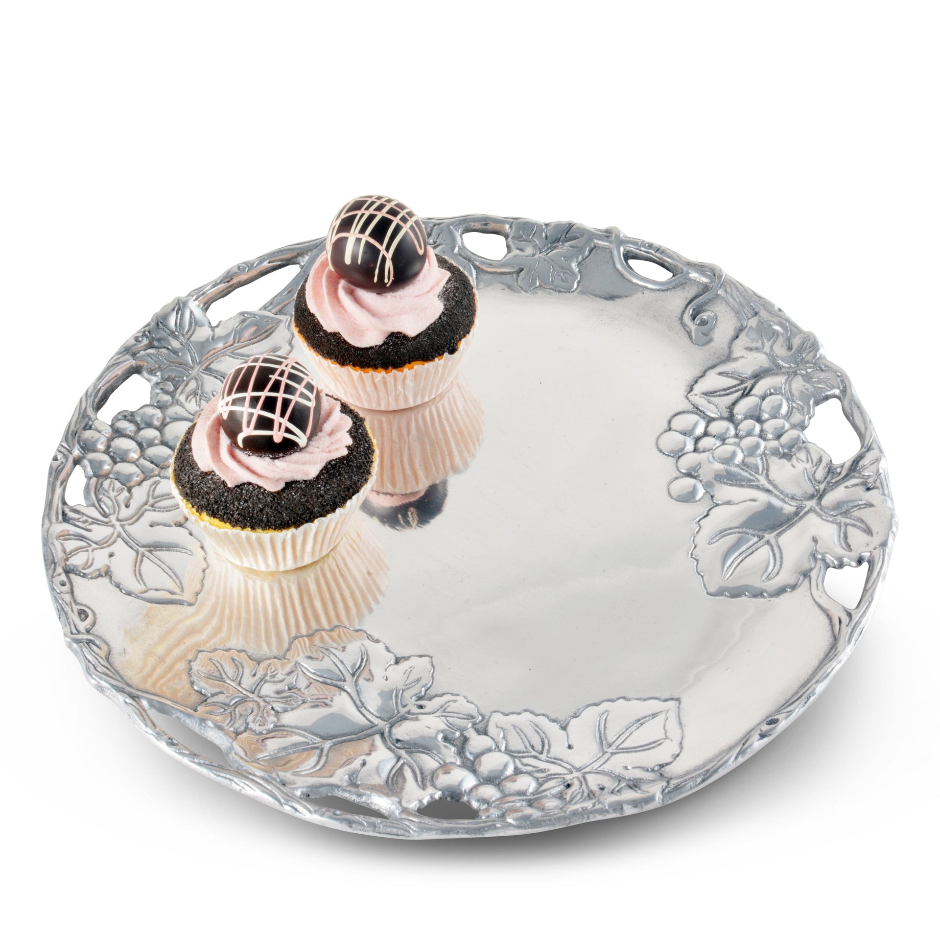 Grape 12 Round Plate Arthur Court Designs